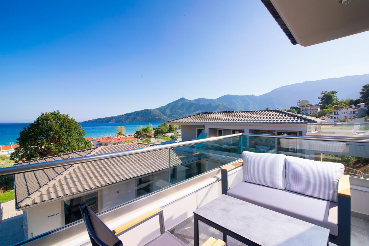 Semiramis Luxury Suites Chrysi Ammoudia Exterior foto