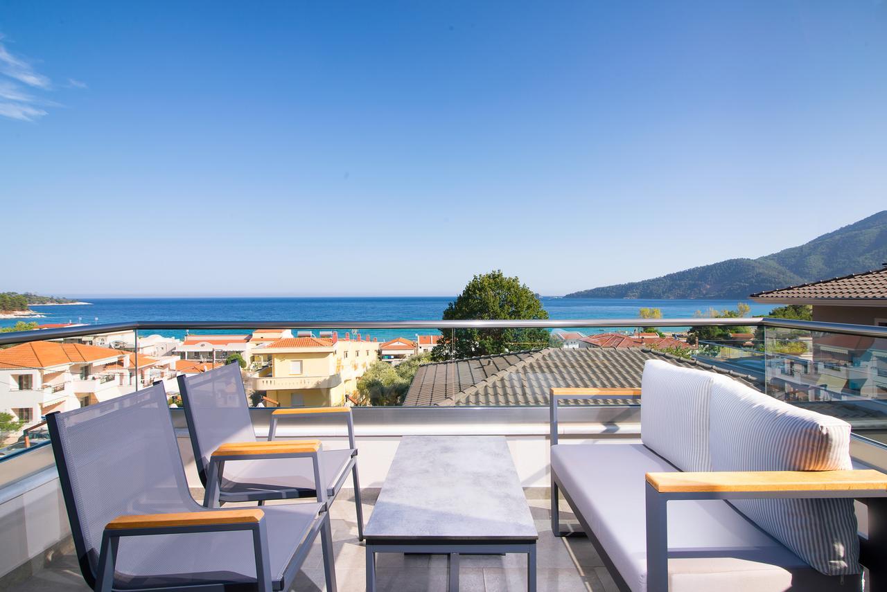 Semiramis Luxury Suites Chrysi Ammoudia Exterior foto