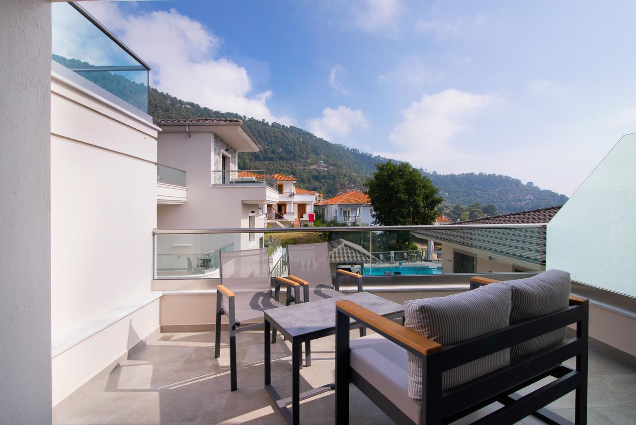 Semiramis Luxury Suites Chrysi Ammoudia Exterior foto